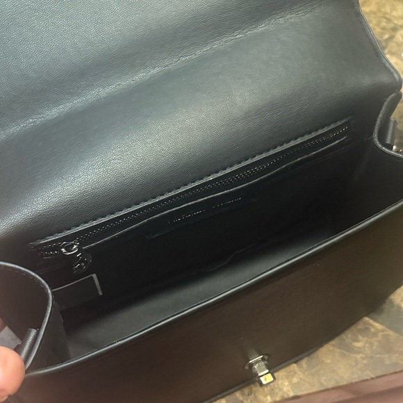 NWT Valentino Orlandi Vegan Leather Black Bag - Picture 4 of 7